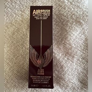 Charlotte Tilbury Air Brush Flawless Setting Spray Party All Night Stay All Day!